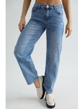 CATIRA Hímzett Farmernadrág