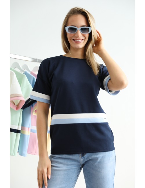 TALINA Felső - Sötétkék