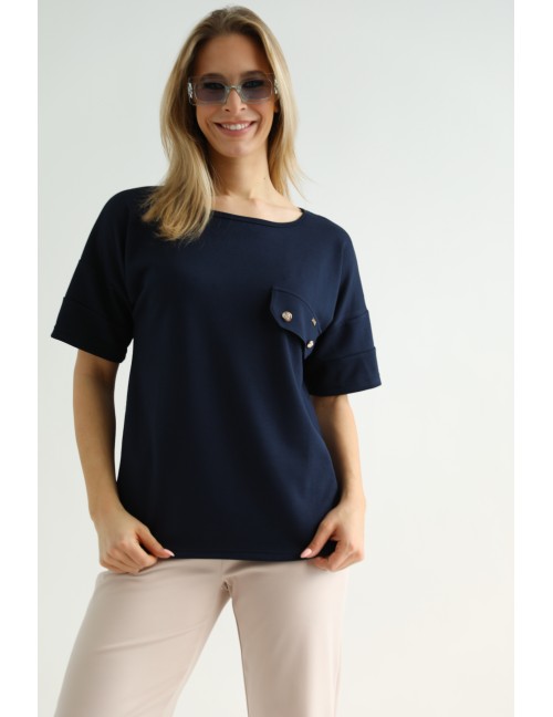 VINNIE Felső - Sötétkék