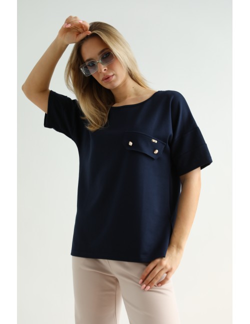 VINNIE Felső - Sötétkék