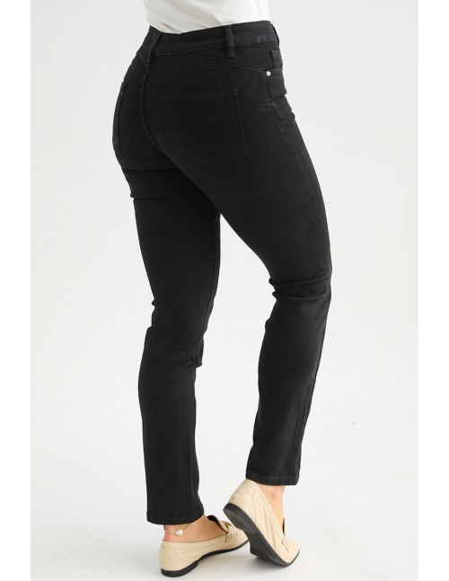 VELVET Hímzett Farmernadrág