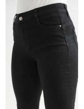 VELVET Hímzett Farmernadrág