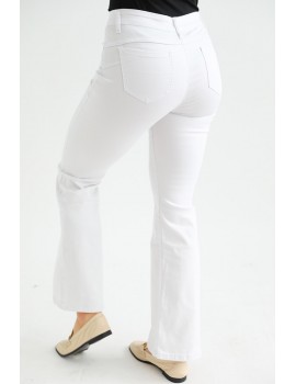 SILK Hímzett Farmernadrág