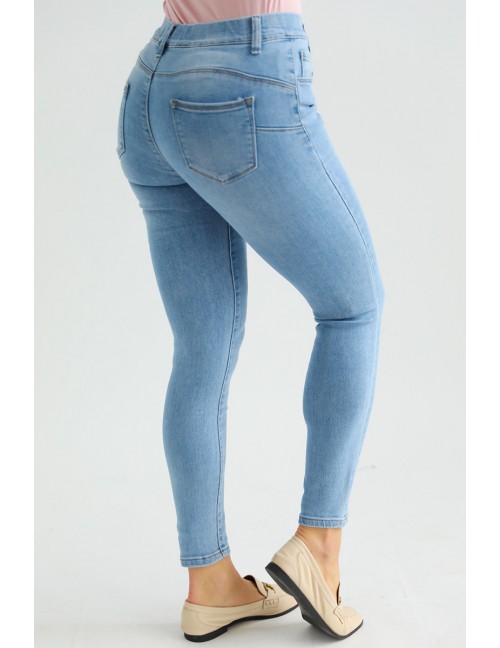 BIANCA Hímzett Farmernadrág