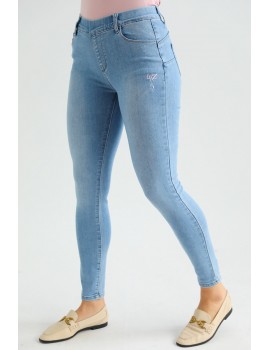 BIANCA Hímzett Farmernadrág