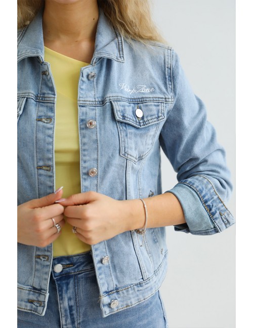 MONDAY Hímzett Farmerdzseki