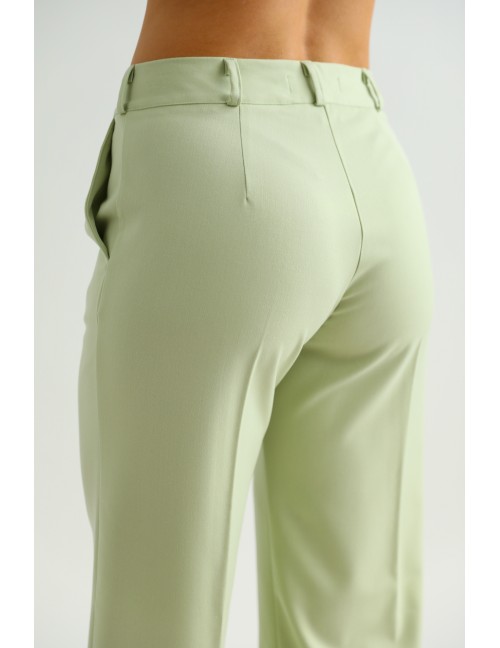 RILEY Élvasalt Nadrág - Pisztácia