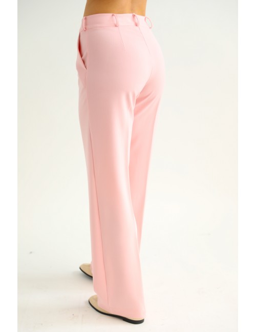 RILEY Élvasalt Nadrág - Rózsaszín