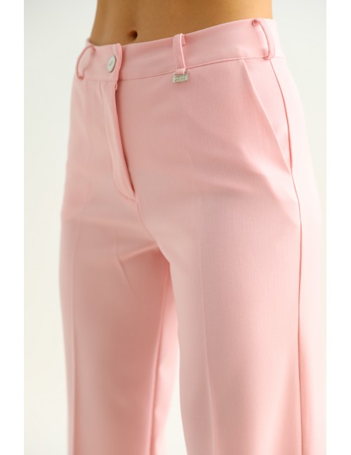 RILEY Élvasalt Nadrág - Rózsaszín
