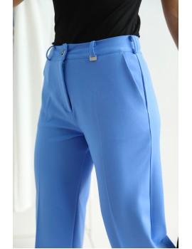 RILEY Élvasalt Nadrág - Kék