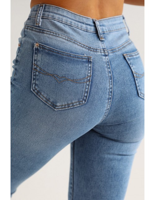 HEART Hímzett Farmernadrág