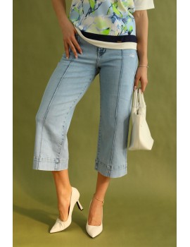 JENNIFER Hímzett Farmernadrág