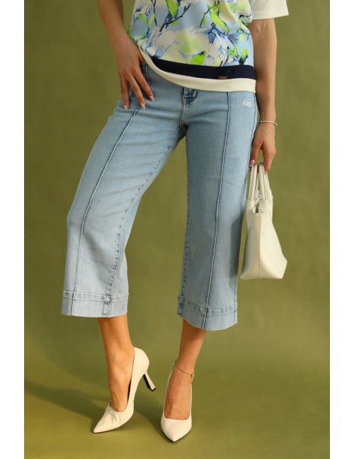 JENNIFER Hímzett Farmernadrág