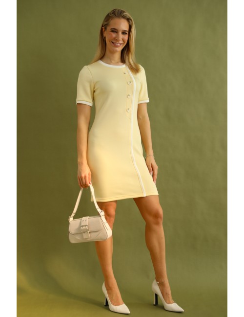 LILI Gombos Ruha - Pasztell Sárga