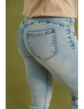 LOLA Hímzett Farmernadrág