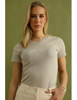 KAMILLA Basic Felső - Bézs