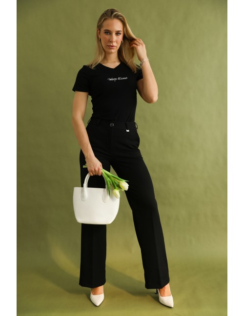 KAMILLA Basic Felső - Fekete