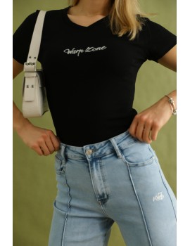 KAMILLA Basic Felső - Fekete