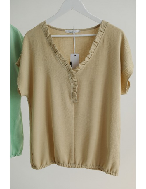 LINA Fodros Felső - Bézs