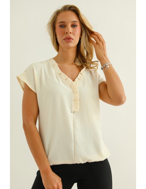 LINA Fodros Felső - Bézs