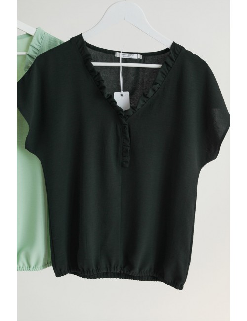 LINA Fodros Felső - Fekete