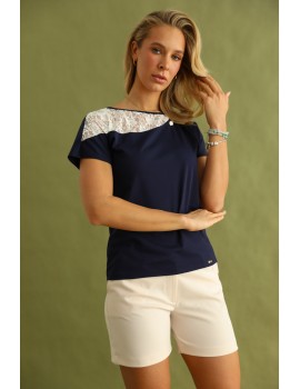 DINA Felső - Sötétkék