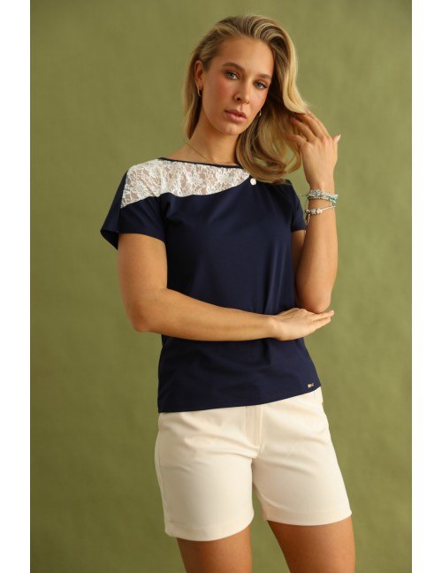 DINA Felső - Sötétkék