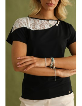 DINA Felső - Fekete