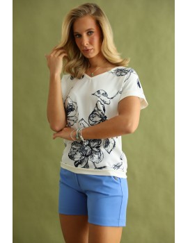 POLENE Felső - Fehér