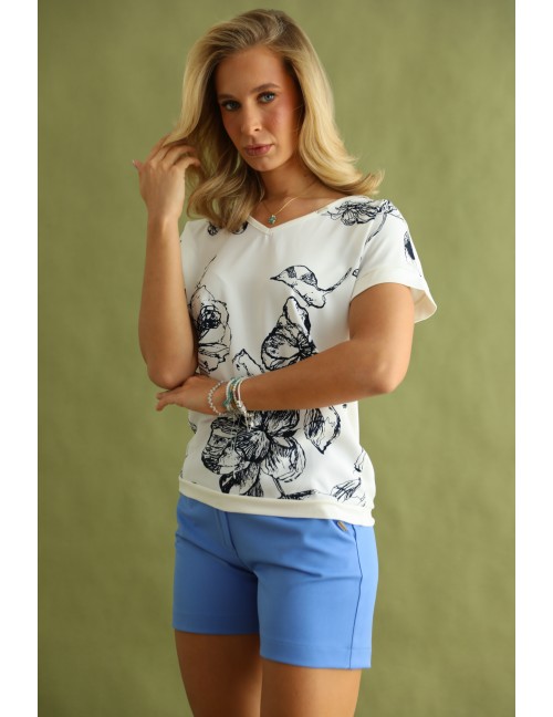 POLENE Felső - Fehér