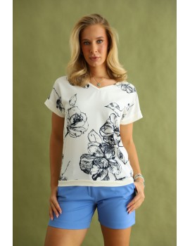 POLENE Felső - Fehér