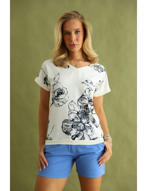 POLENE Felső - Fehér