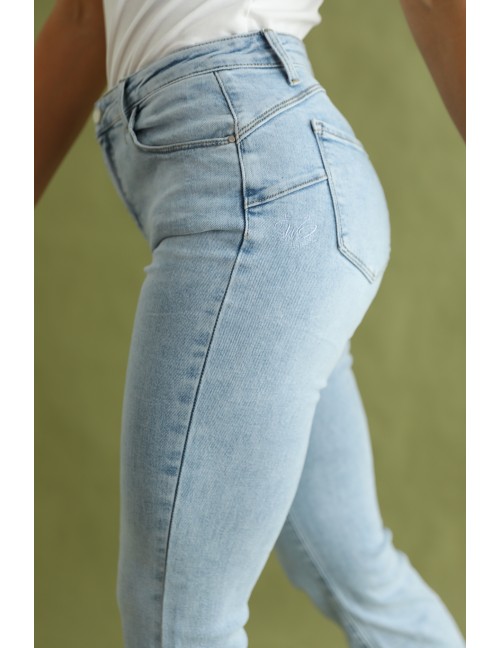 DINA Hímzett Farmernadrág