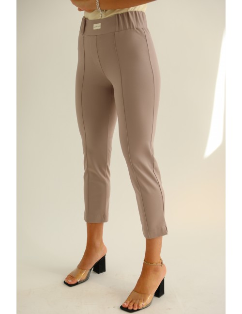 DINA Gumis Derekú Puntó Nadrág - Homok