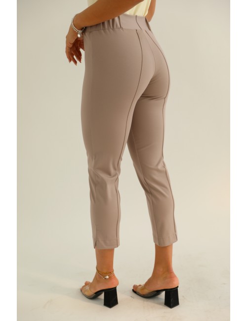 DINA Gumis Derekú Puntó Nadrág - Homok