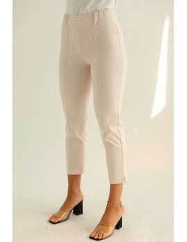 DINA Gumis Derekú Puntó Nadrág - Vaj