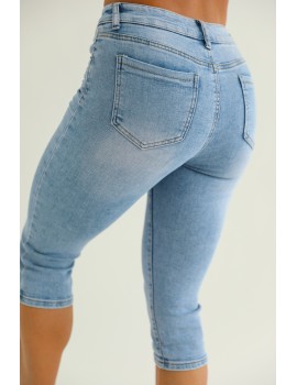 RALIA Hímzett Farmernadrág