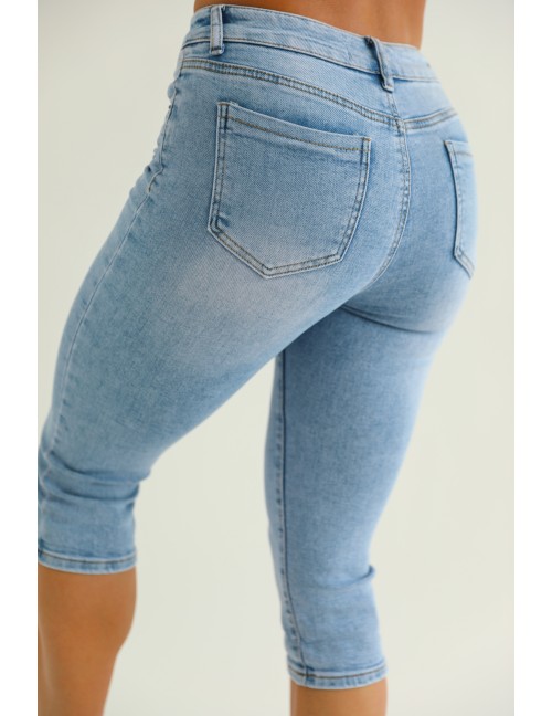 RALIA Hímzett Farmernadrág