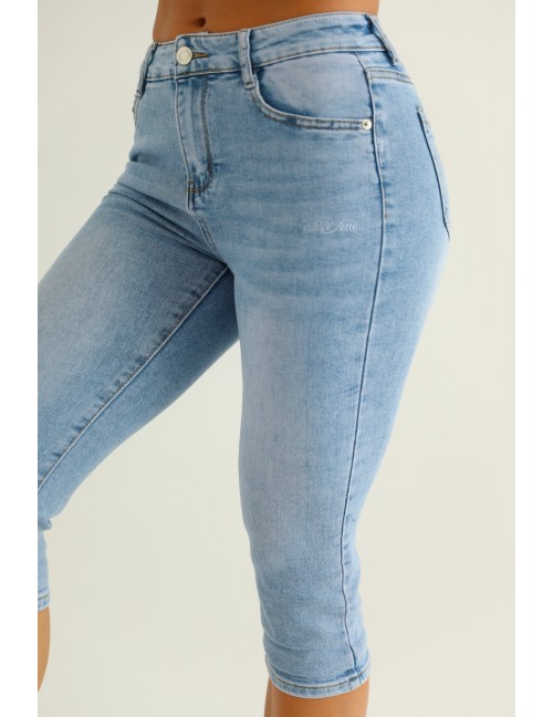 RALIA Hímzett Farmernadrág