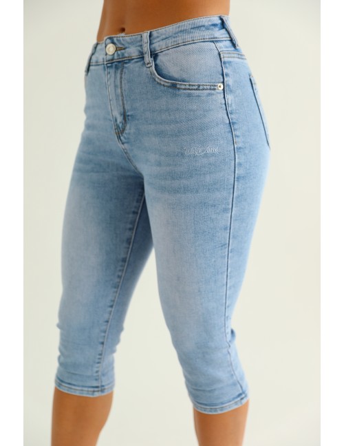 RALIA Hímzett Farmernadrág