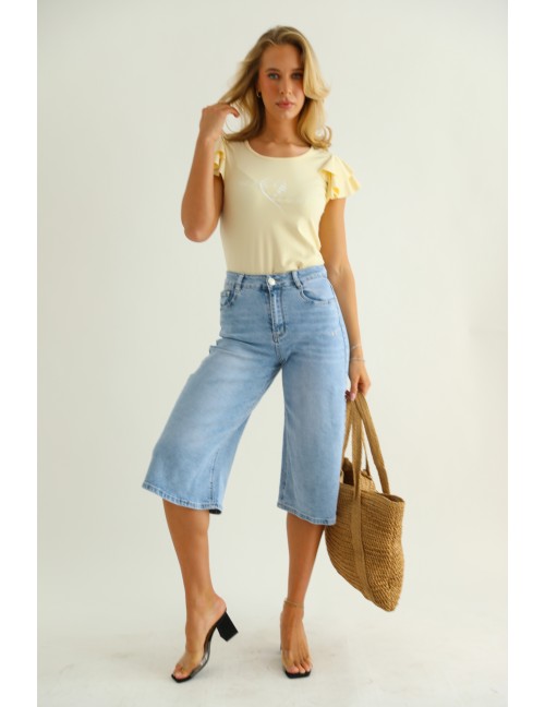 RÉLIA Hímzett Farmernadrág