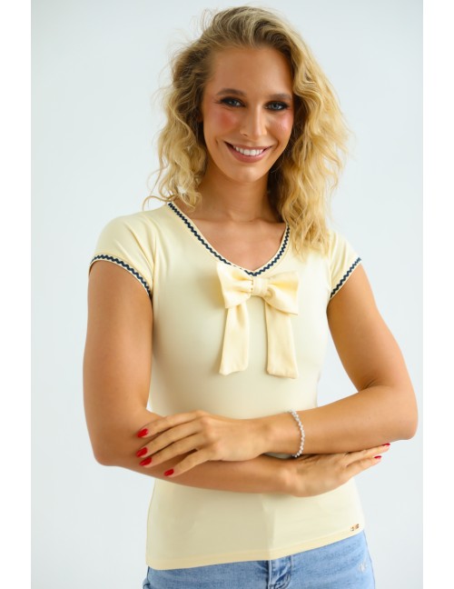 LANA Felső - Pasztell Sárga