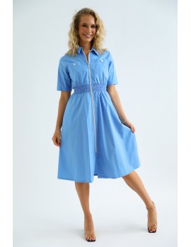 ORION Puplin Ing Ruha - Kék