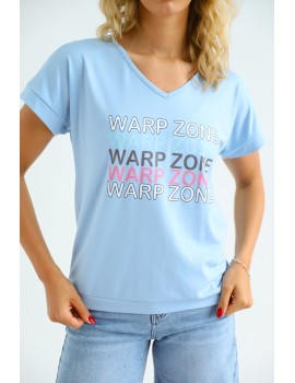 NALA Filmnyomott Felső - Kék