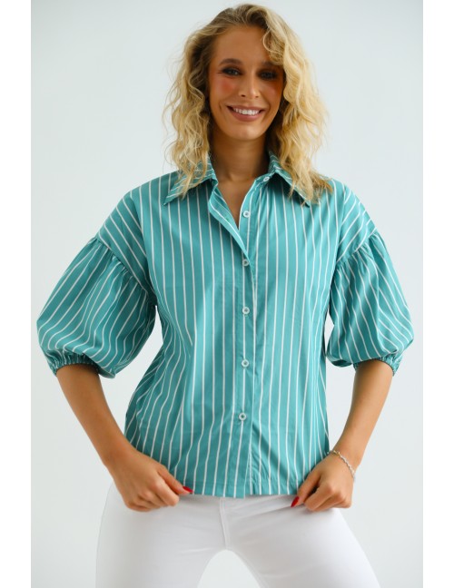 TIARA Puplin Ing - Türkiz