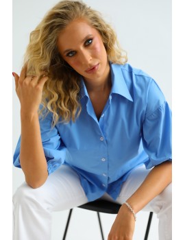 TIARA Puplin Ing - Kék