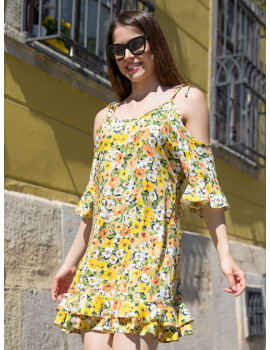 Sienna Dress - Yellow