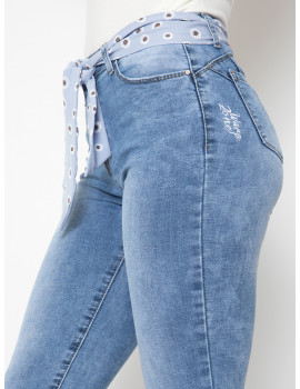 PRIMROSE Embroidered Skinny Jeans