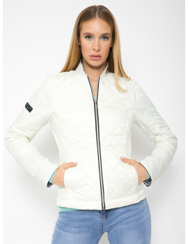 Quilted Jacket - Off White