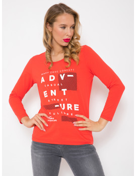ADVENTURE Cotton Top - Red